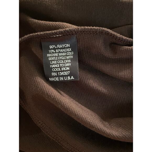 Jill Alexander Chocolate Brown Plus Size Jumpsuit – Sizes 1X–3X - Picture 8 of 10